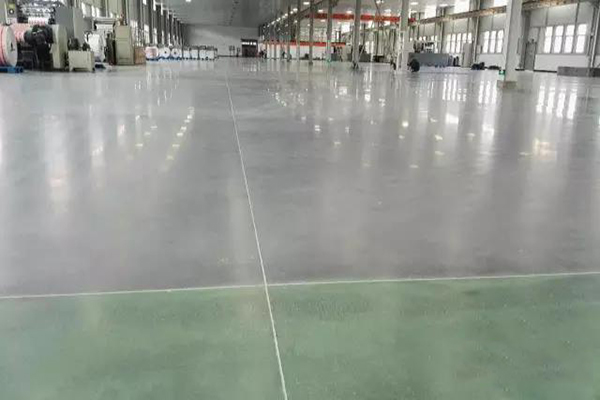 云南侨通包装印刷车间地面——密封固化地坪