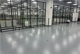 万泰纺织车间地面----环氧超耐磨地坪