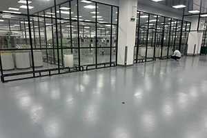 万泰纺织车间地面----环氧超耐磨地坪